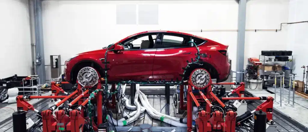 Tesla Model Y at Gigafactory