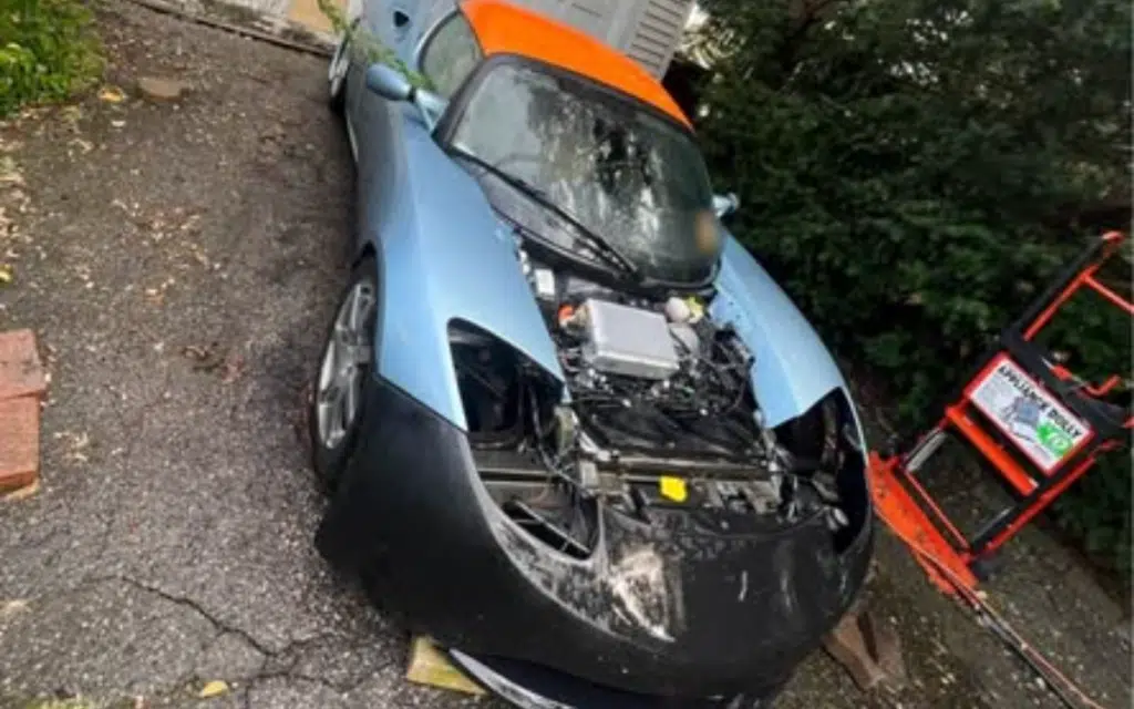 A rare original Tesla Roadster appeared on Facebook Marketplace in New York but the seller isn't interested in cash offers