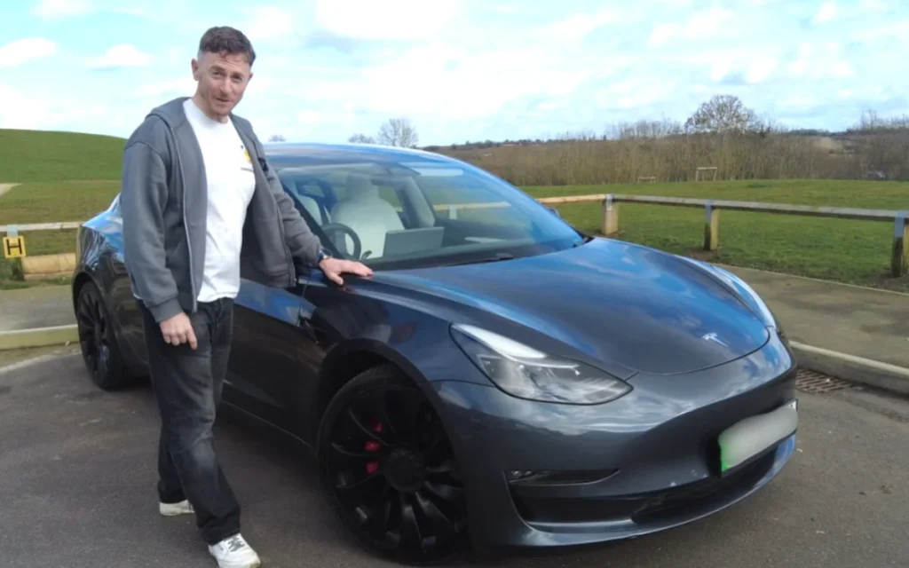 Man who bought cheapest Tesla Model 3 in the UK does full battery health test and cost breakdown after hitting 232,500 miles