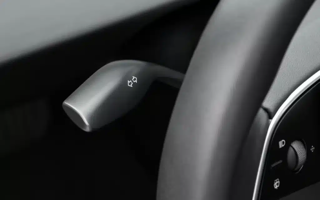 The Tesla Model 3 will have its turn signal stalk back, at least in China