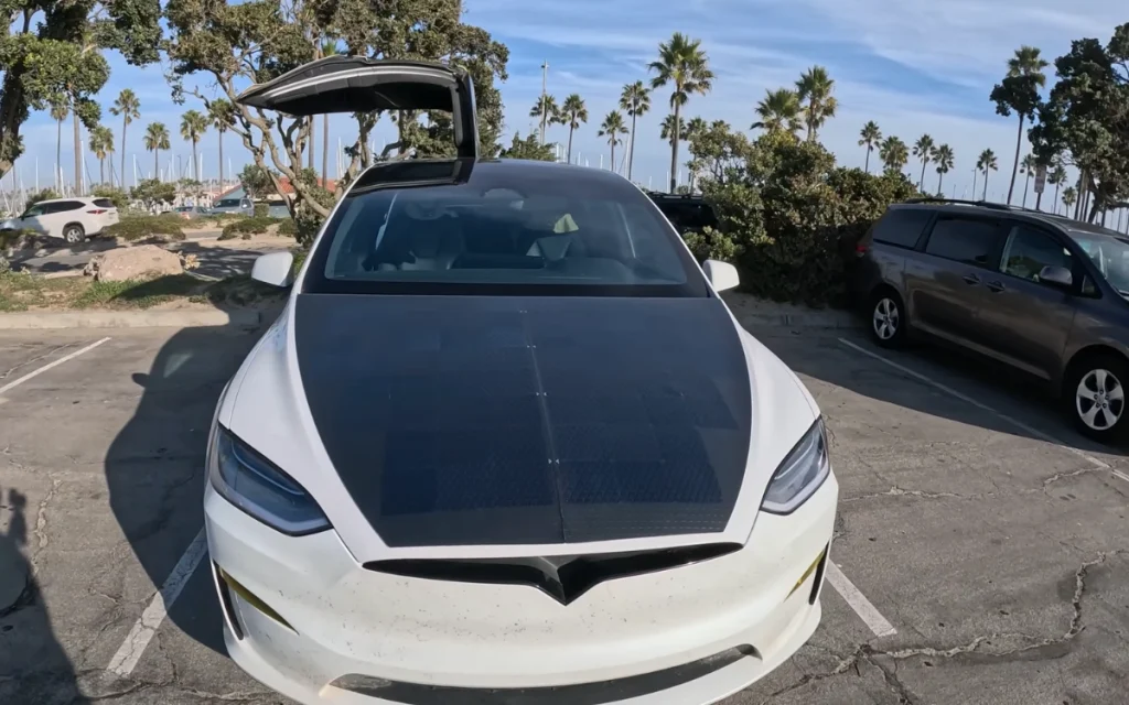 Getting some extra range on your EV is never a bad thing, but an Oregon man took it one step further by installing DIY solar panels on his Tesla Model X.