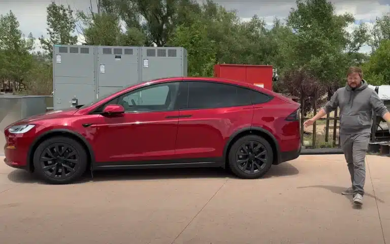 Tesla Model X Plaid put to most aggressive Colorado towing challenge possible and compared to Rivian RS1