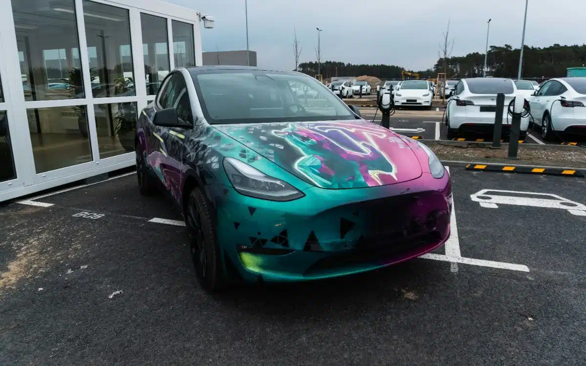 Pictures of affordable new Tesla car have leaked online