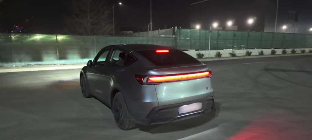 Tesla Model Y Juniper driver left baffled after cop pulls him over for its tail light design