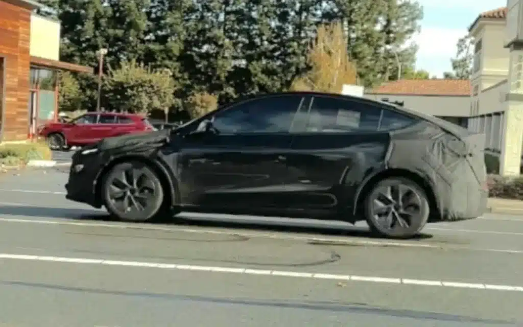 Tesla Model Y Juniper spotted