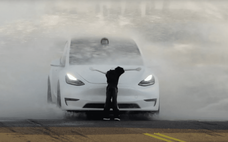 Tesla Model Y LiDar Test