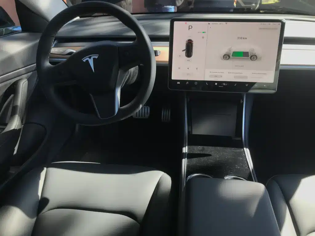 Tesla Model Y interior