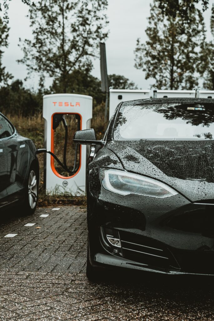 Tesla Model Y supercharger