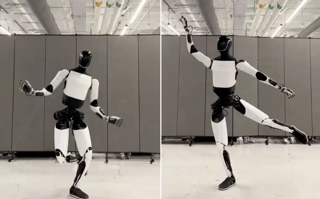 Tesla Optimus dancing skills