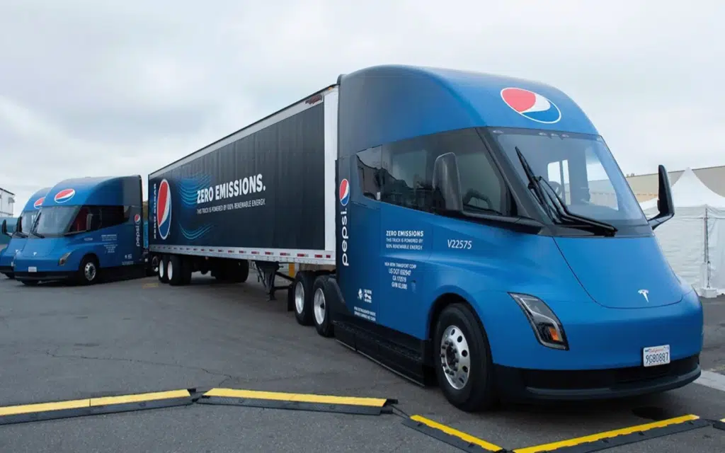Pepsi was the first major client to sign up for the Tesla Semi - and its range is incredible.