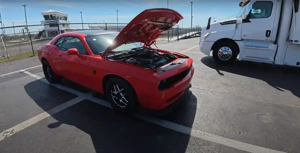 Dodge Demon Tesla Plaid Race