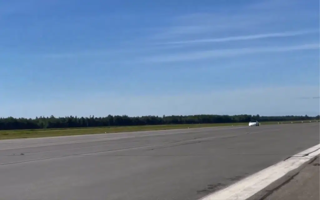 Tesla Plaid at 200mph sounds like a jet about to take off