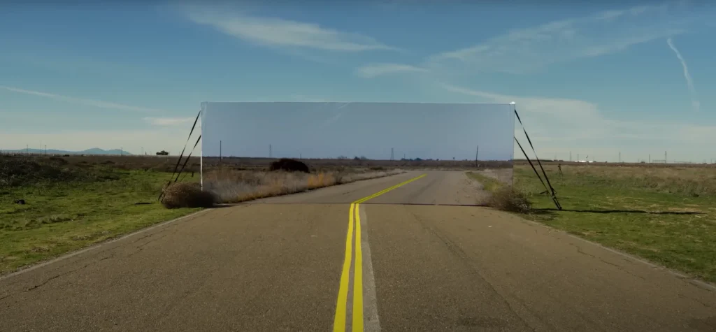 Man makes a Looney Tunes-style painted brick wall to see if his Tesla's autopilot can detect it at speed