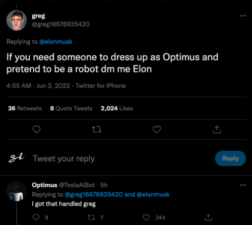 Elon Musk says his slightly-terrifying ‘Tesla Bot’ will be ready as
