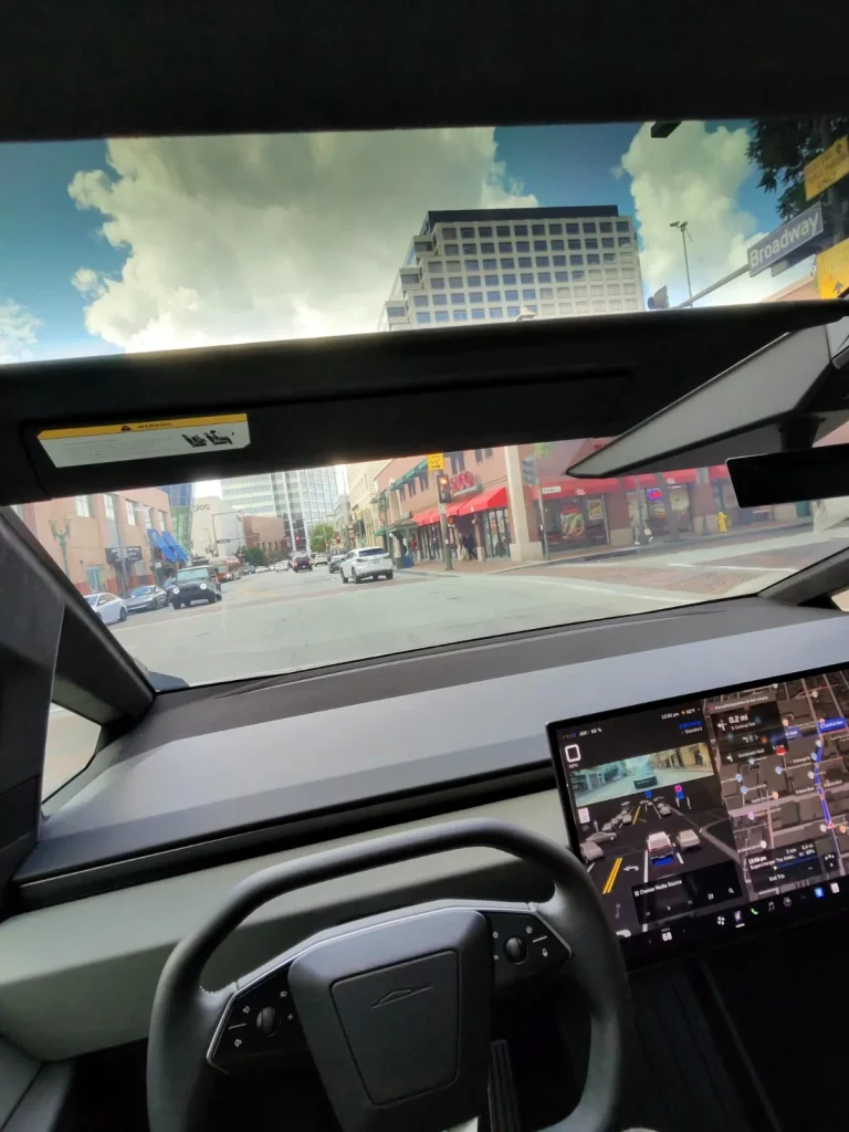 Tesla has produced six passenger models to date ranging from the original Roadster to the Cybertruck interior