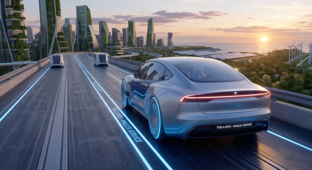 We asked Google Gemini to create a Tesla in 2050 and this is what it came up with