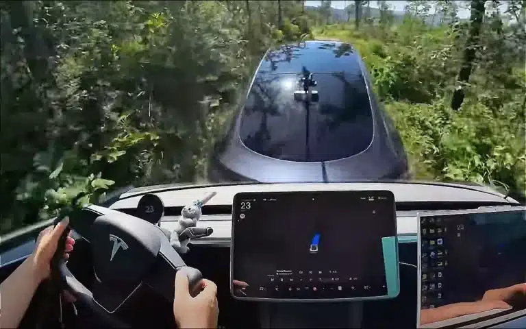 Tesla Owner put their FSD to the test in the jungle and it was just a stressful situation in China