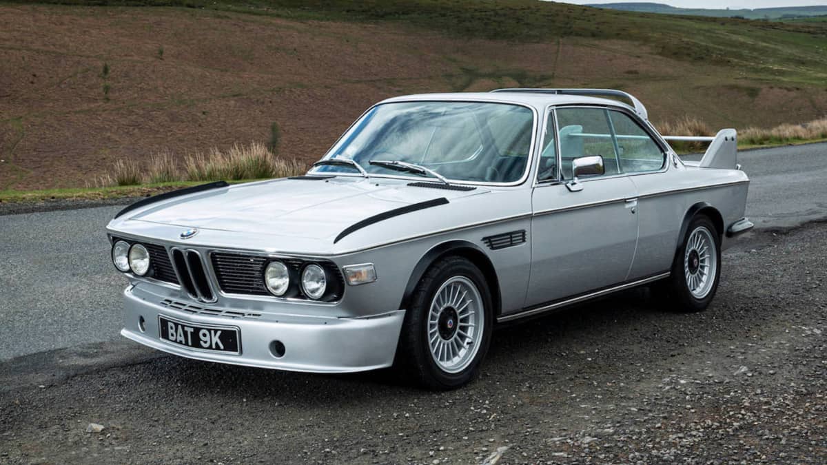 Front view of a BMW 3.0 CSi
