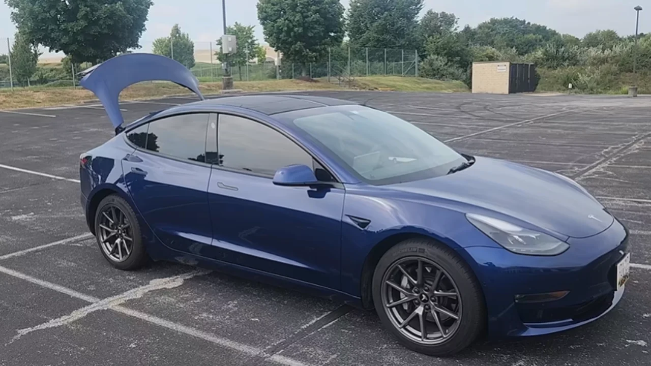 US man who installed solar film onto roof of his Tesla Model 3 shares how useful they've been one month in
