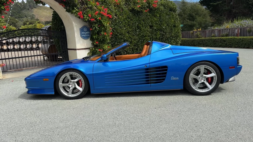 Man started his own company just so he could build his own V12 Ferrari Testarossa restomod called the Tesoro