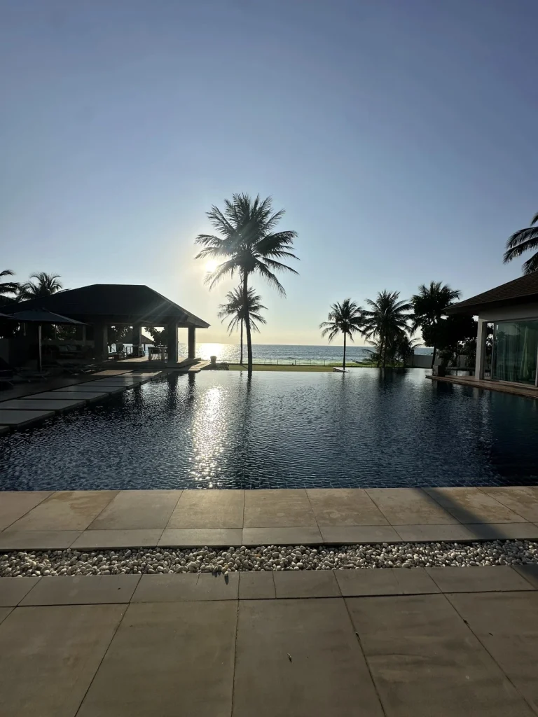 The $6 million villa in Thailand that Alex Hirschi - aka Supercar Blondie - has called home for the last six months is incredible