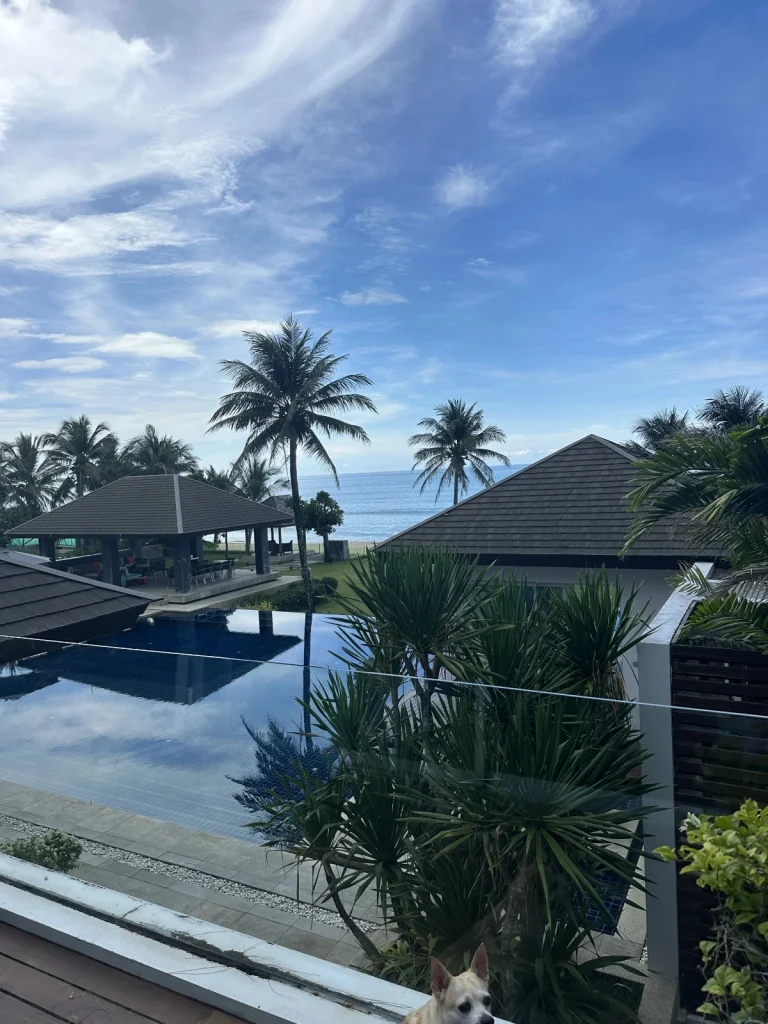 The $6 million villa in Thailand that Alex Hirschi - aka Supercar Blondie - has called home for the last six months is incredible