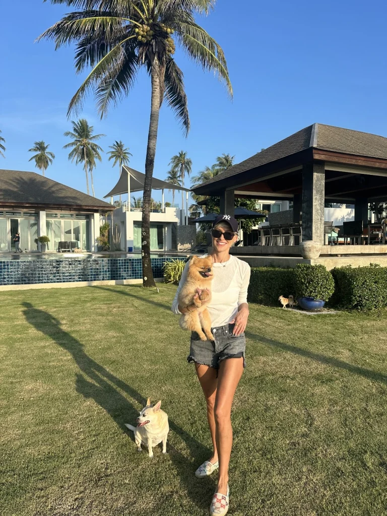 The $6 million villa in Thailand that Alex Hirschi - aka Supercar Blondie - has called home for the last six months is incredible