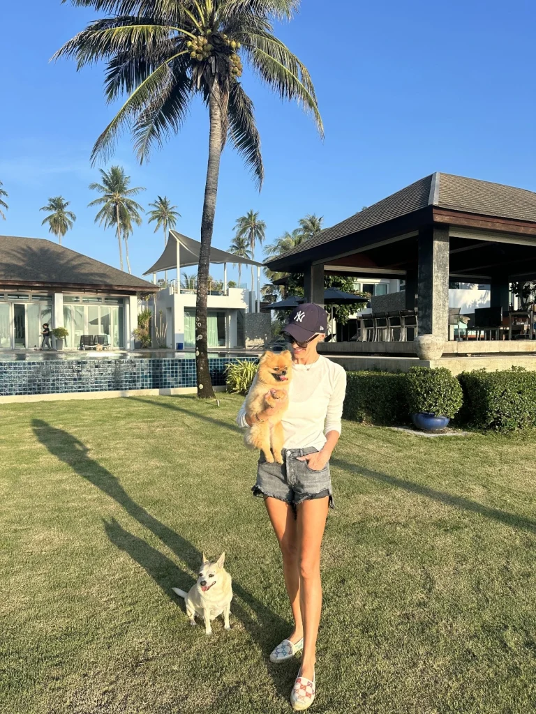 The $6 million villa in Thailand that Alex Hirschi - aka Supercar Blondie - has called home for the last six months is incredible