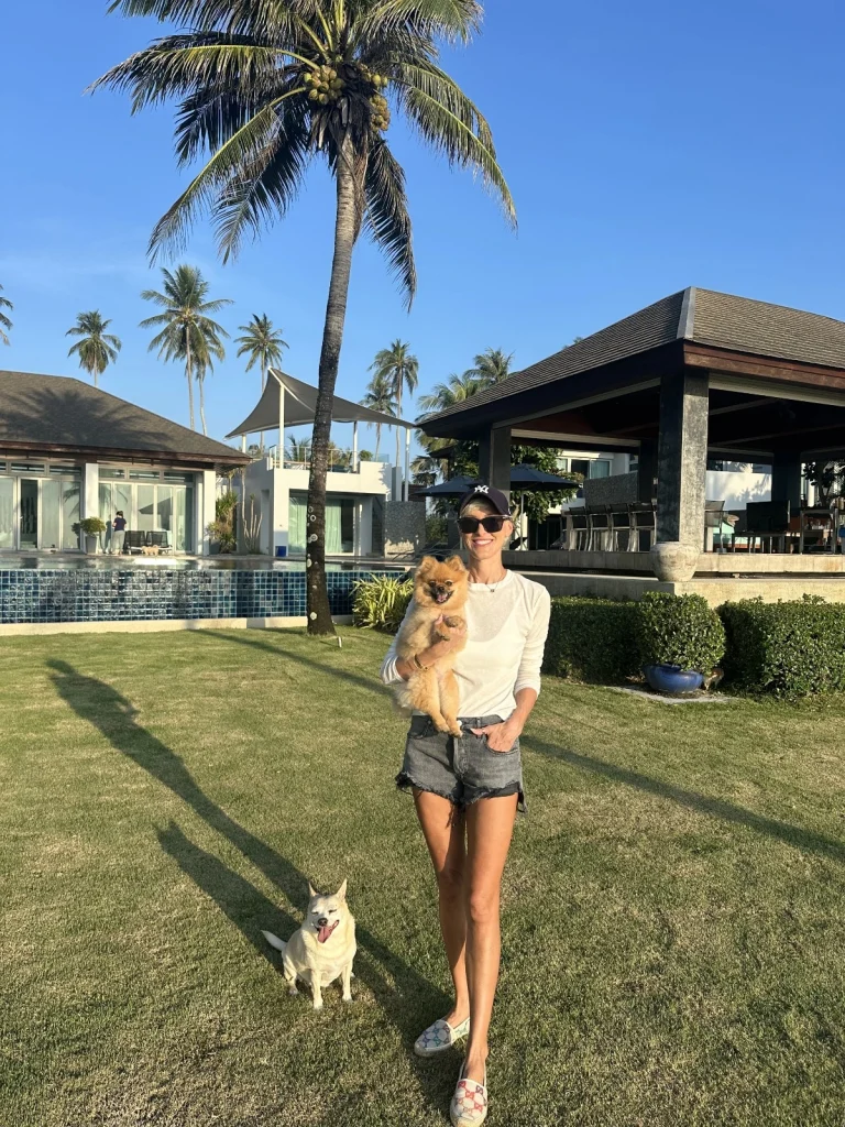 The $6 million villa in Thailand that Alex Hirschi - aka Supercar Blondie - has called home for the last six months is incredible