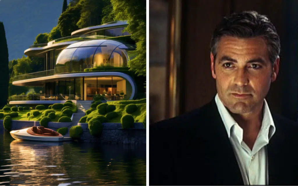 Inside Lake Como concept house designed for George Clooney