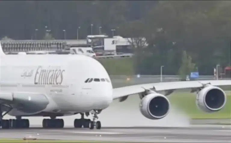 The size of Airbus A380
