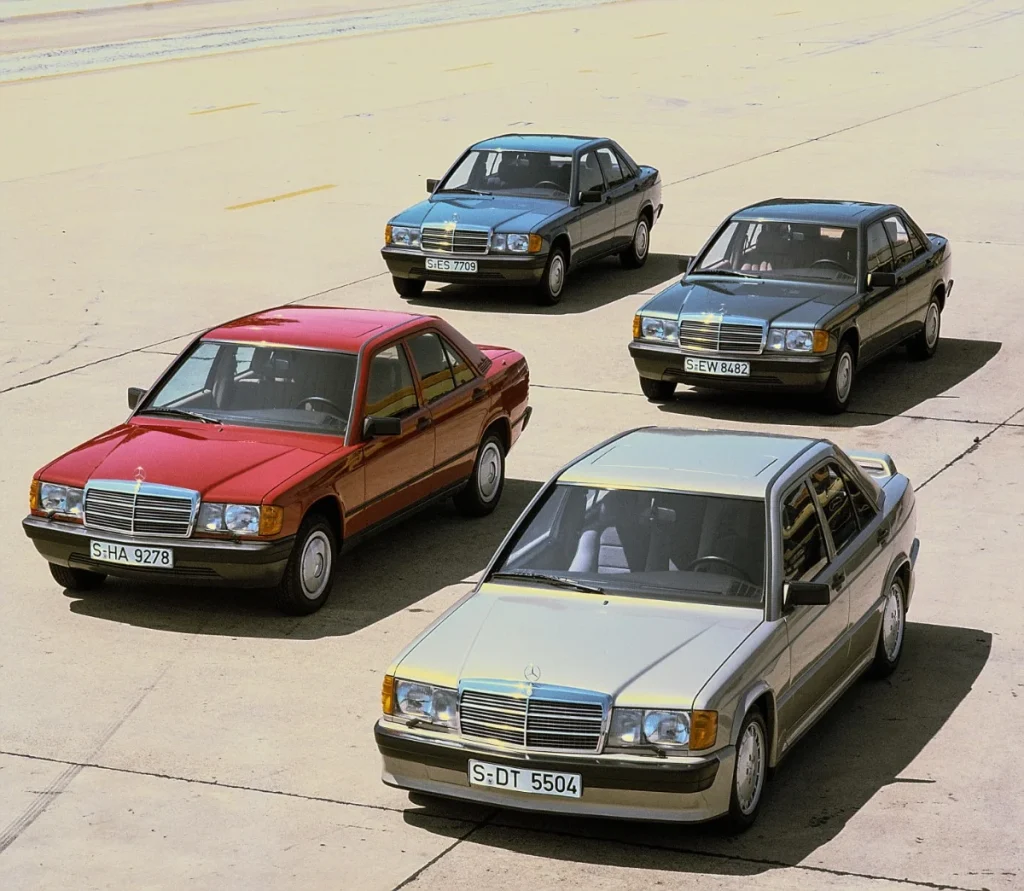 The BMW E30 M3 and the Mercedes 190 weren't created because the two brands were bored or to drive sales E 190