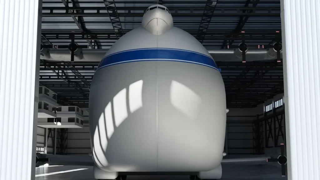 Dee Howard came up with a NASA plane so big it could swallow a Saturn rocket