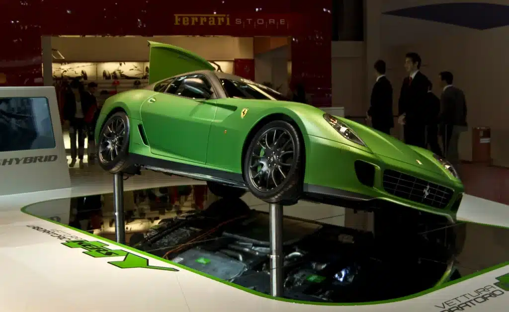 The Ferrari LaFerrari was the first production Ferrari with a hybrid engine, but there was another hybrid Ferrari that preceded it