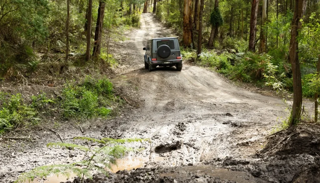 The G-Wagon G450d completes an extended off-road test that shows steady control, strong diesel power and consistent performance in rough terrain