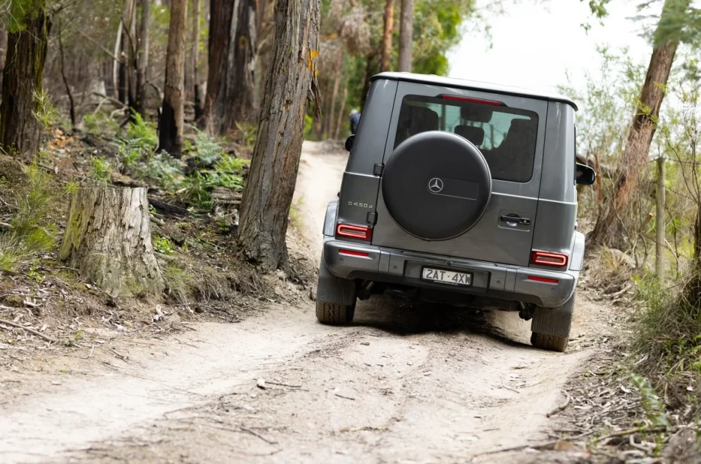 The G-Wagon G450d completes an extended off-road test that shows steady control, strong diesel power and consistent performance in rough terrain