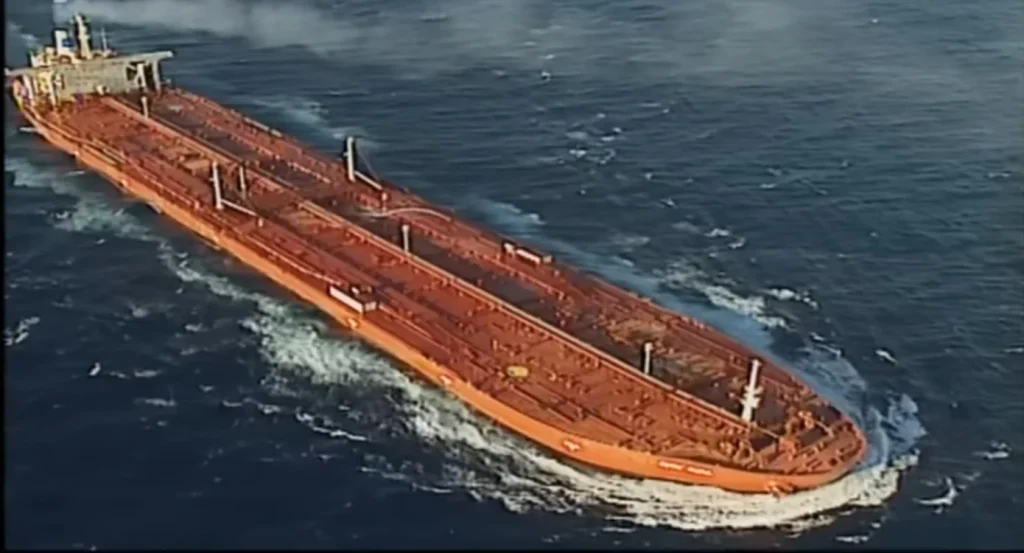 Largest man-made moving object in the world holds three separate Guinness World Records and is a ultra-large crude carrier
