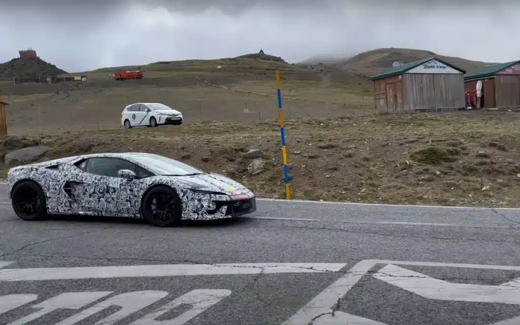 Lamborghini Temerario with new engine