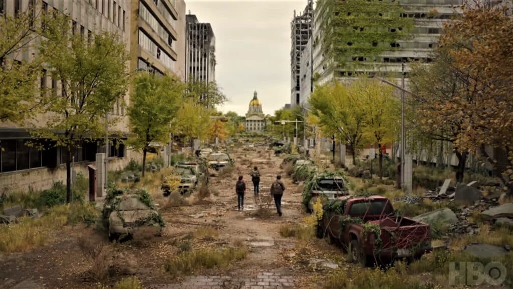 The Last of Us TV series, city view