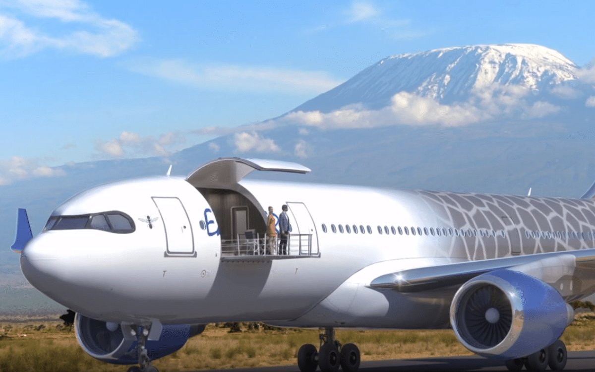 The Lufthansa Explorer is a party plane worth $325 million