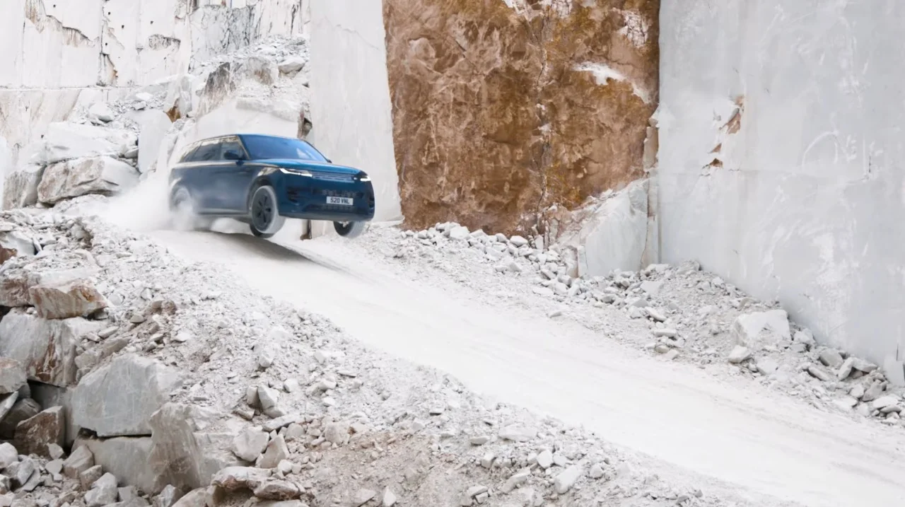 Range Rover Sport Electric pushed to its limits by driving through 3,000ft peaks with sheer drops and steep ascents