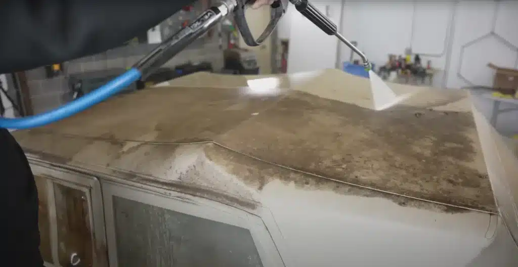 A Volkswagen known in the US as the 'Thing' emerges after 50 years in storage