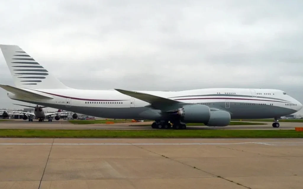 The US Secret Service is probably going to use the Boeing 747 that Qatar gave the US as the new Air Force One