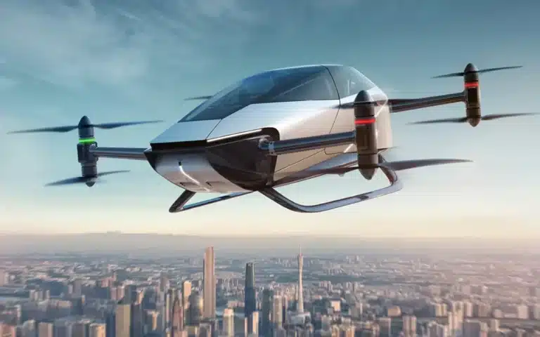 The XPeng X2 can fly for 35 minutes on a single charge
