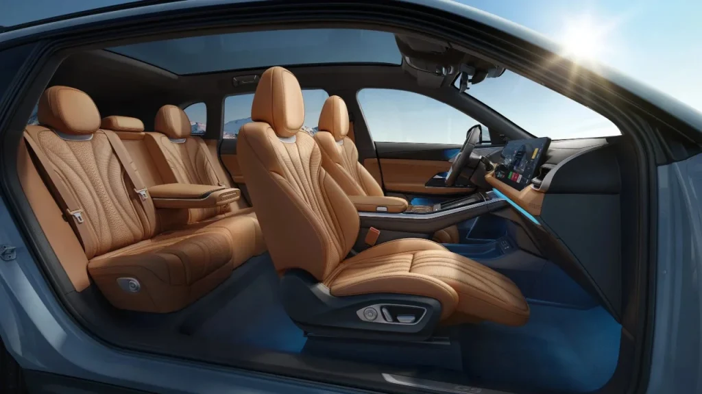 The Xpeng G9 is one of many luxury vehicles that Chinese automakers are launching almost globally cockpit