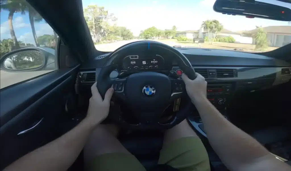 BMW 335i interior