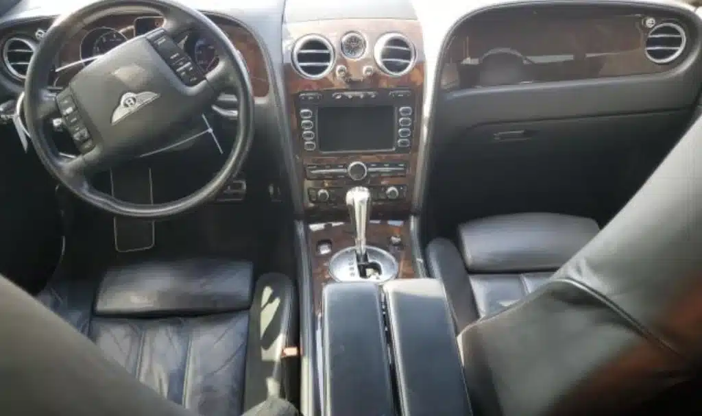 Bentley interior