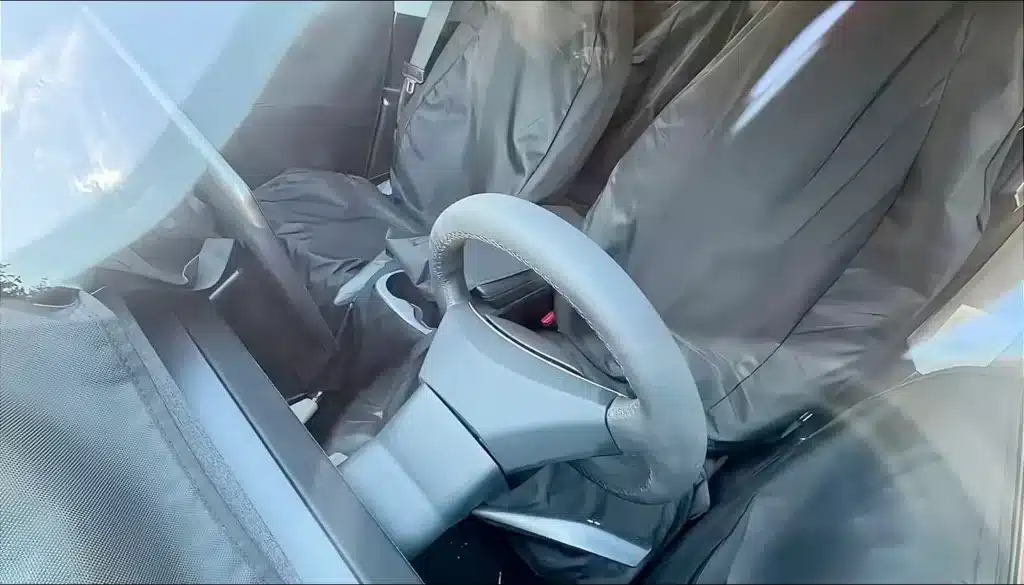 Pictures of affordable new Tesla car have leaked online