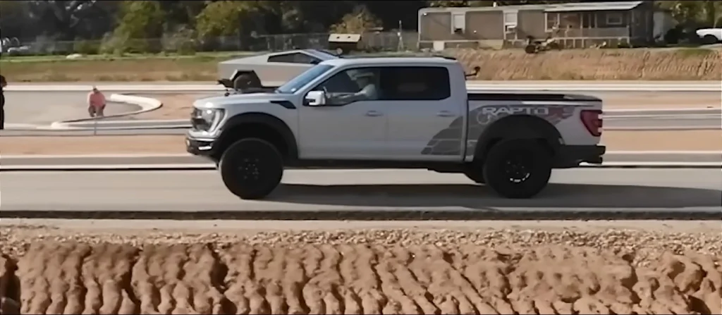 The difference between charging a Tesla Cybertruck and filling up a Ford F-150 Raptor is exactly as shocking as you may expect
