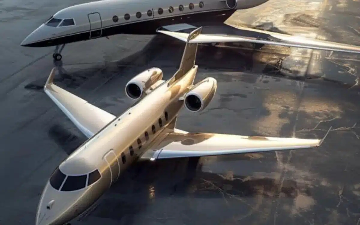The evolution of private jet design and interiors – from practical to practically a palace